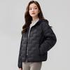 Men's Lightweight Hooded Down Jacket - 2025 Autumn/Winter Fashionable Short Style with 90% White Duck Down.