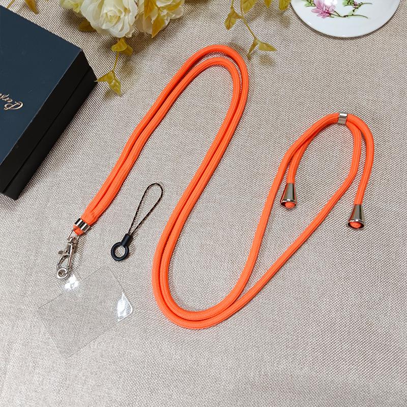 Retractable and Adjustable Anti-Lost Mobile Phone Lanyard with Neck and Crossbody Options