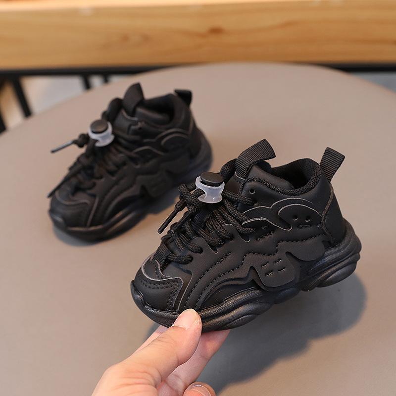 

Child Fashion Sport Shoes Spring Fashion Breathable Kids Boys Non-slip Soft Soles Shoes Girls Sneakers with Light Running Shoes 25