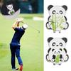 Lovely Panda Pattern Golf Hat Clips Golf Ball Marker Holder Golf Cap Clips