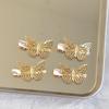 Hollow Butterfly Hair Clip - Y2K Silver/Gold Accessory for Bangs