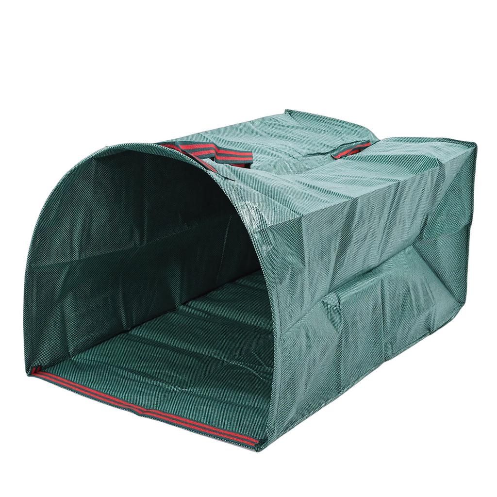 Leaf Bag Large Capacity Dustpan Type Foldable Reusable Garden Waste Collector Bag with Handles for Yard Cleaning