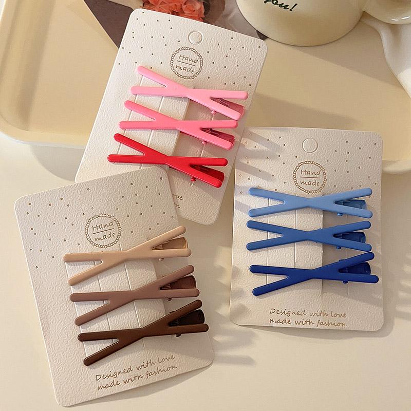 2026 New Style Colorful Duckbill Bangs Hair Clip - Women's & Children's Hair Accessory