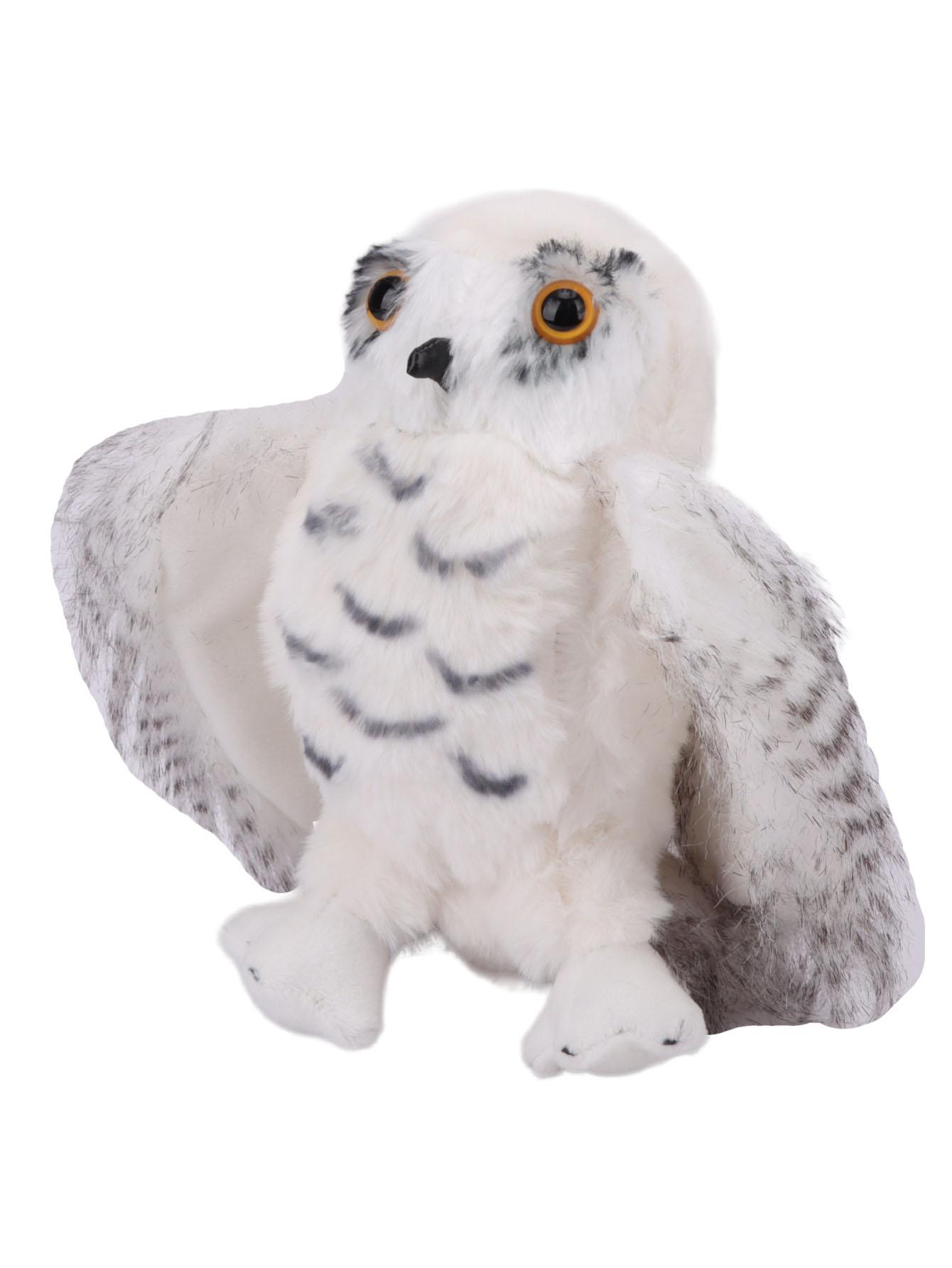 Нетоксичная 20 см Симуляция Супер Мягкая Трендовая Белоснежная Симуляция Животного Кукла Хедвиг Милая Плюшевая Кукла Снежный Сова Для Детей Праздничные Подарки 20cm