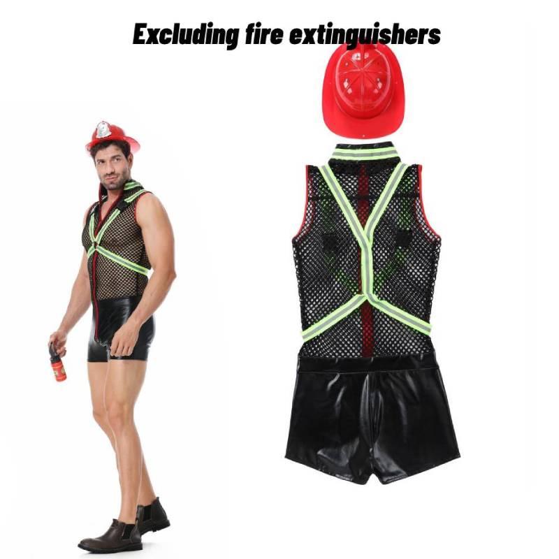 2023 Neues Europäisches Und Amerikanisches Grenzüberschreitendes Herren Feuerwehrmann Rollenspielkostüm Cosplay Performance