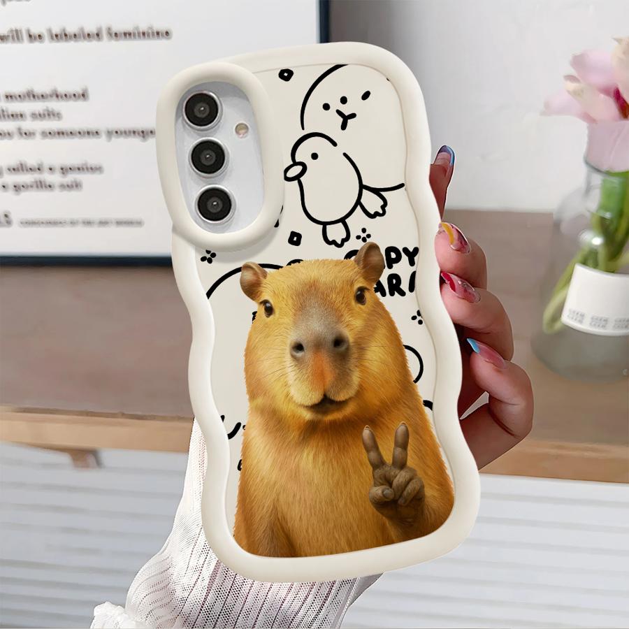 

Capybara Cute Fashion Soft Phone Cover Case for Samsung Galaxy A21s A12 A52 A15 A16 A13 A11 A14 A06 A04 A05 A22 A33 A03 A53 A23 Galaxy A53 5G