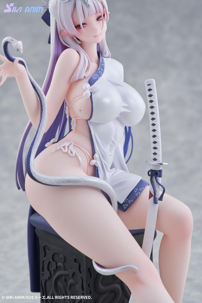 Siki Anim Blue-White Snake Iro Standard Edition 1/7 Scale PVC & ABS Pre-Painted Complete Figure