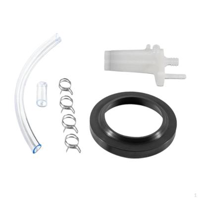 Kit de válvula de agua para inodoro, 34122 Abrazadera Conveniente Kit de rompedor de vacío para RV Entrada de manguera de descarga