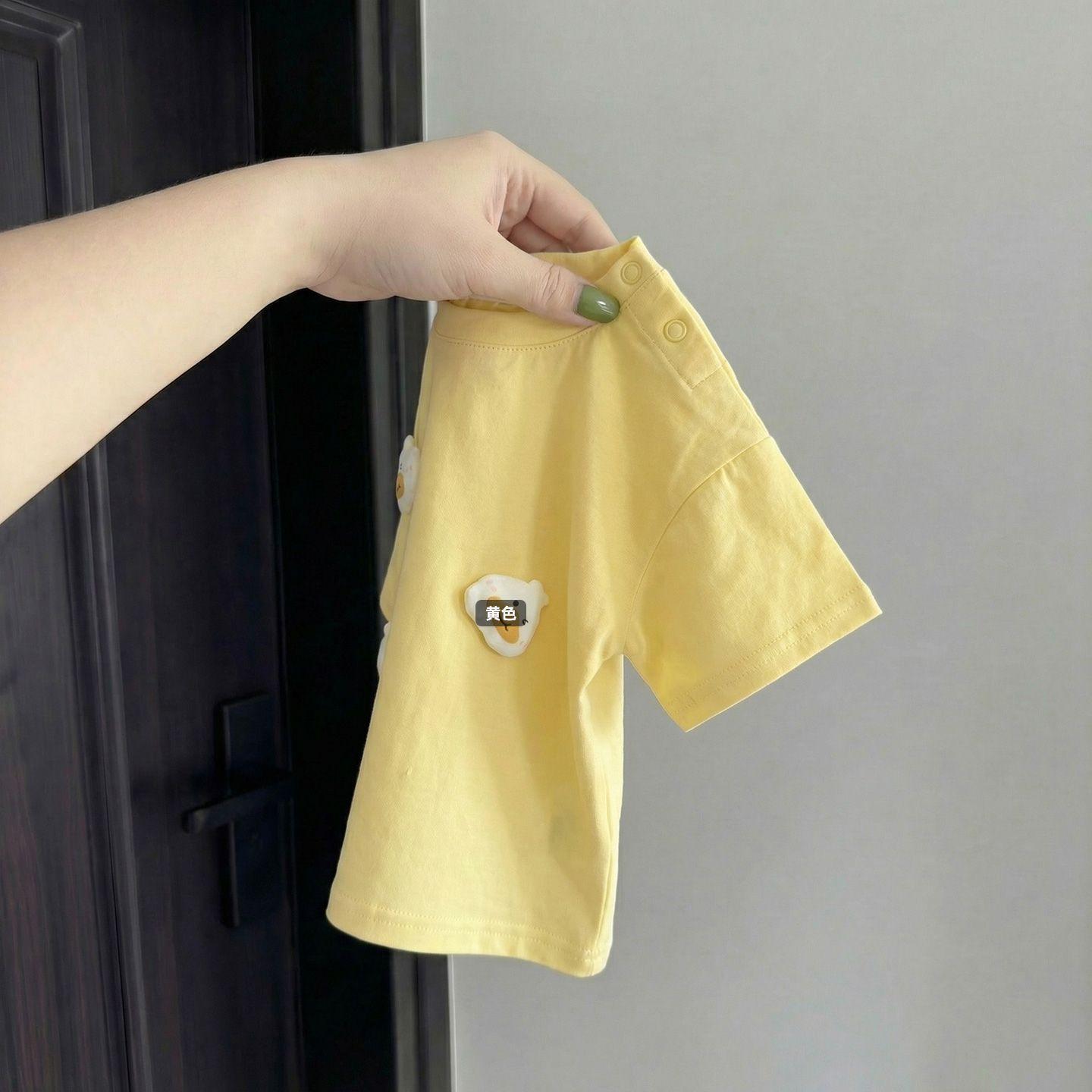Baby Dopamine Short Sleeve T Shirt Boys Girls Summer Thin Top 73
