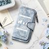 Fashion NYO Print Long Wallet PU Leather Large Capacity Multi Card Slot Casual Coin Purse For Daily Use