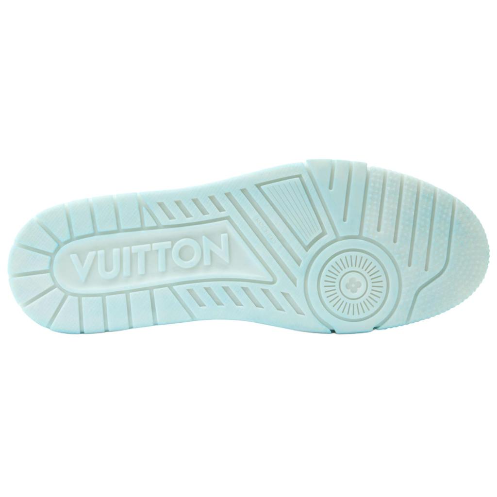 LOUIS VUITTON Trainer Low top Skateboard Shoes Unisex Sea Blue 1AJSA0
