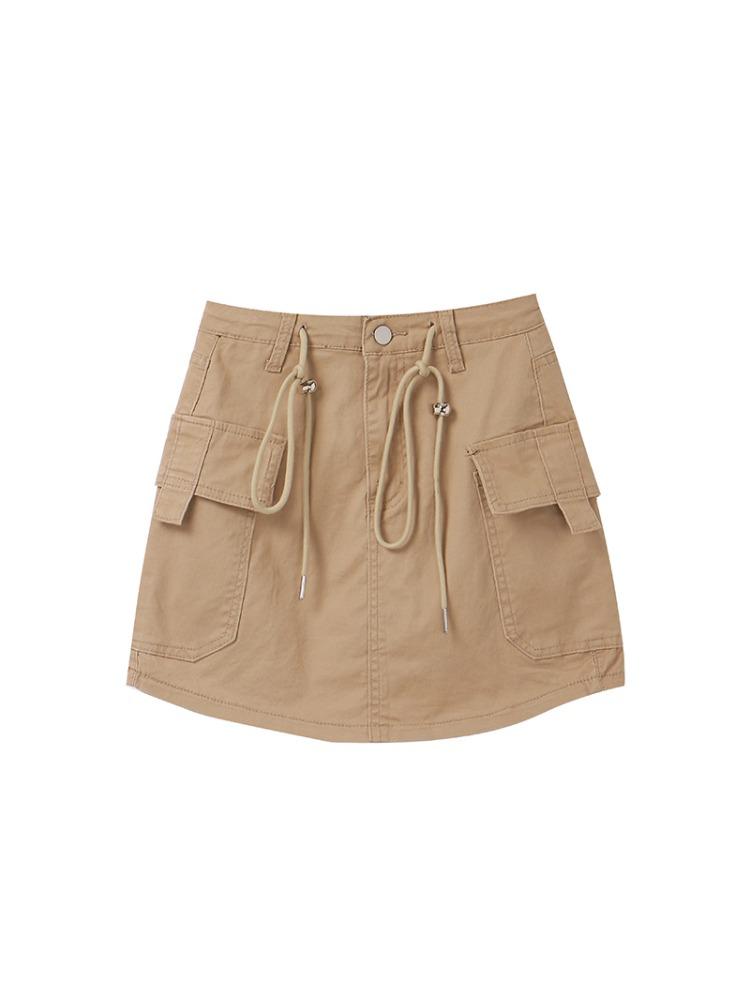 Spicy Girl High-Waisted Denim Mini Skirt - Autumn 2025 Korean Retro Style