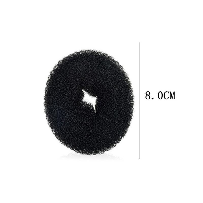 Hair Bun Maker Donut Foam Sponge Elastic Hair Band Easy Hair Styling Tools Accessories for Women Girls Ponytail Hair Accessories