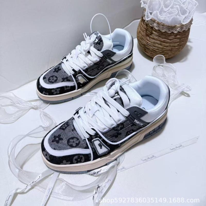 Mode Lässig Druck Ultra Vielseitig Beliebt Herren Leinwand Gummi Außensohle Sport