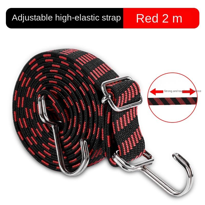 1 szt. Gumki rowerowe Gumowa linka bagażowa Haki na rowery Linka rowerowa Pasek na bagażnik dachowy Stały pasek