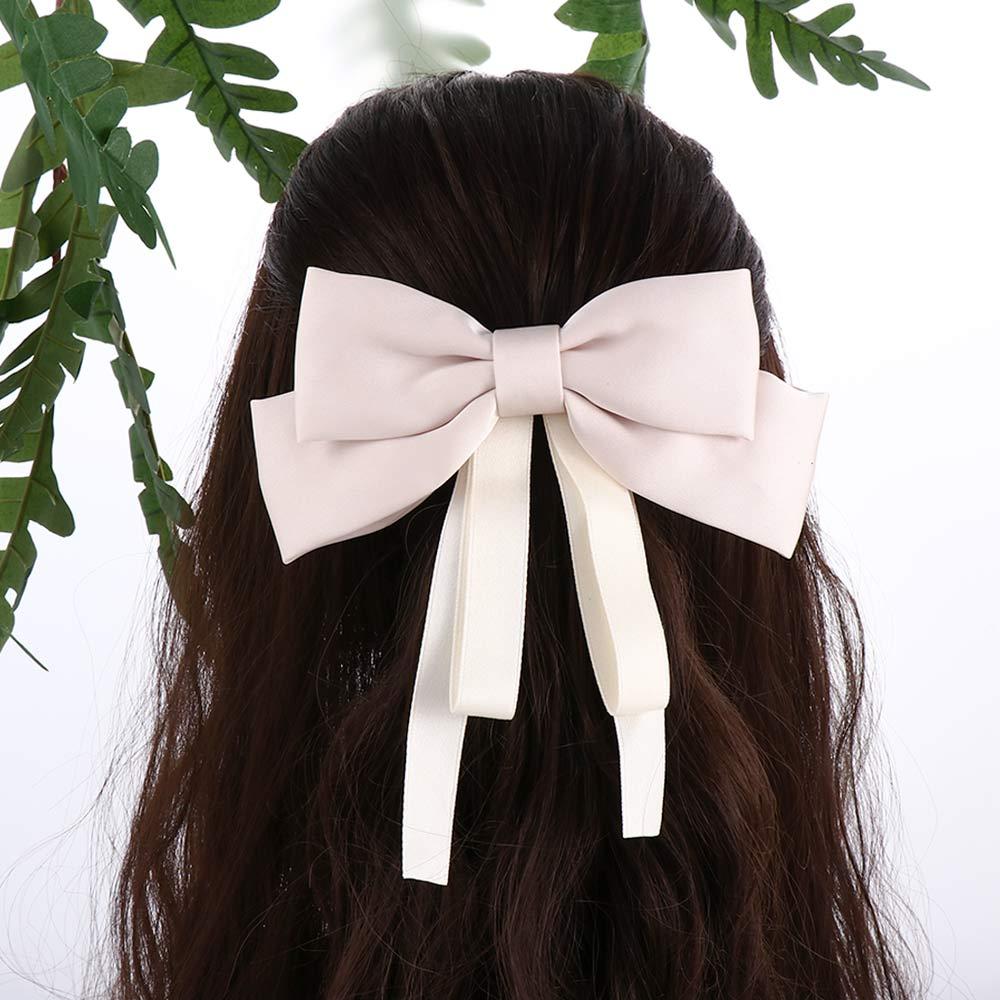 Headwear Tassel Bow For Girls Big Ponytail Holder Buckle Korean Barrettes Hairpins Women Hair Clips