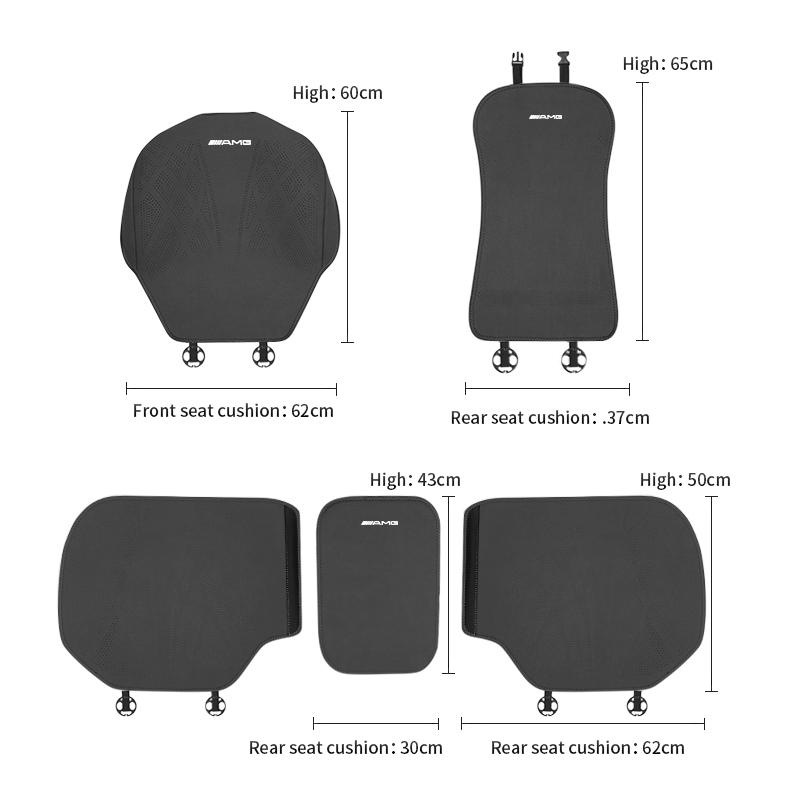 Car Seat Cushion Suede Decal Warm Breathable And Non Slip Pad Mat For Mercedes Benz AMG A B C E G CLA GLA W211 W214 W205 W203