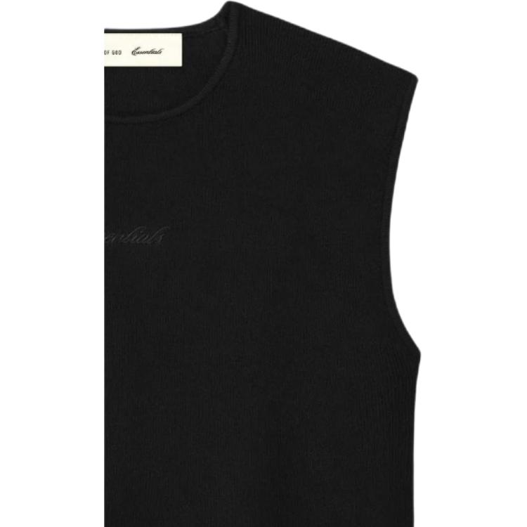 Fear Of God Essentials Ss26 Womens Signature Rib Knit Cropped Top Women tops 192SP267871FW