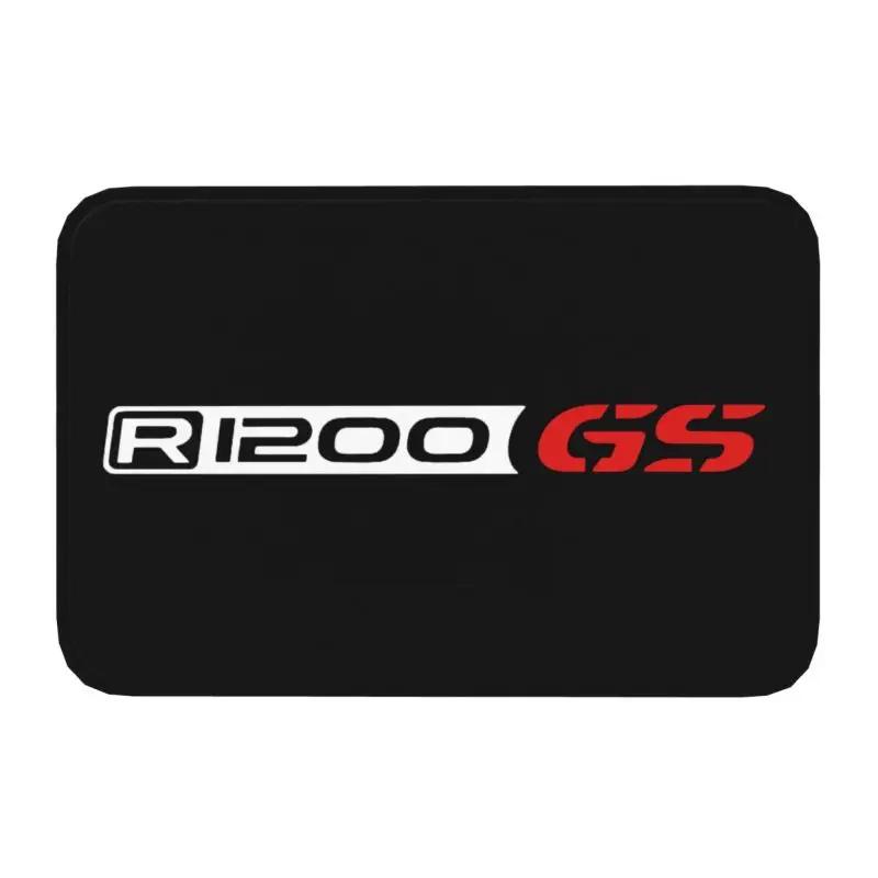 Tapis de porte avant de moto Adventure R1200 GS, antidérapant, absorbant, pour l extérieur, paillasson de motard, balcon, entrée 40cm x 60cm