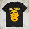 Lou Reed Face Short Sleeve Gift For Fan Black All Size Shirt  FA1141 Unisex T-Shirt