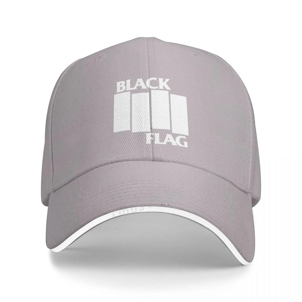 BLACK FLAG Czysty Punk Rockowy Zespół Czapka z Daszkiem Letnia Męska Hip Hopowa Czapka 100% Bawełna Unisex Regulowana Czapka Black Flag