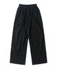 ANALOG MOOD Linen-Like Wide Pants (Black)