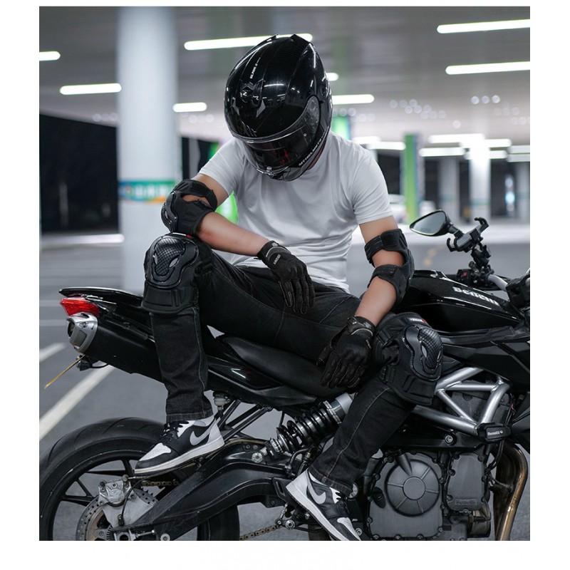 Motorcycle Riding Knee Pads Men Women Lightweight Breathable Protective Gear Cycling Use