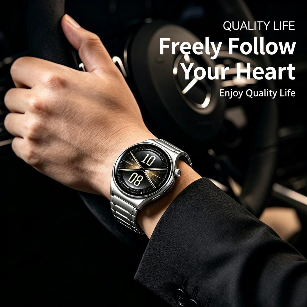 Titanium Strap For HUAWEI WATCH GT 6 Pro 46mm Accessories Wrist Metal Bracelet Correa Pulseras HUAWEI GT6 Pro Band