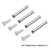 4Pcs Sturdy Fixing Chassis Fan Screws Enhanced Stability Quieter Operation Case Fan Screws Easy To Install Durable