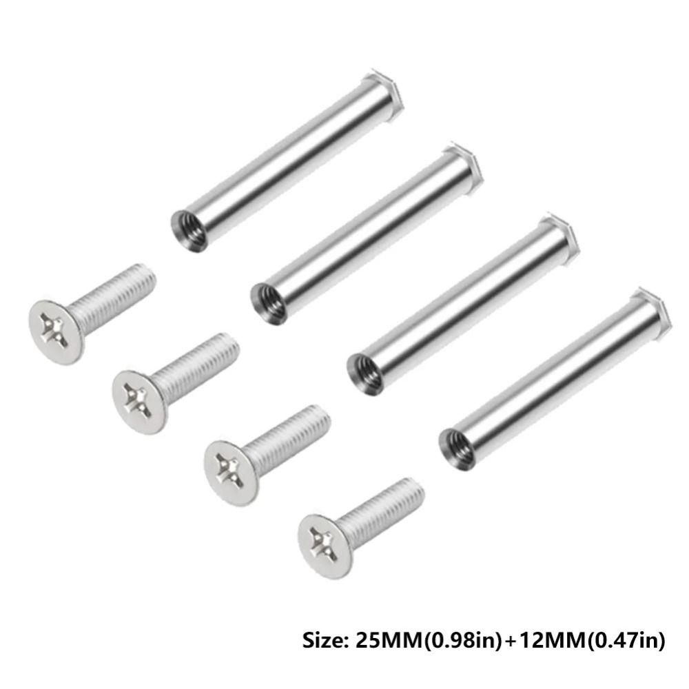 4Pcs Sturdy Fixing Chassis Fan Screws Enhanced Stability Quieter Operation Case Fan Screws Easy To Install Durable