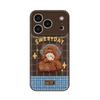 High-End Light Luxury iPhone 16 Pro Case with Plush Little Bear Pendant Design, Also Fits iPhone 17 and 15.