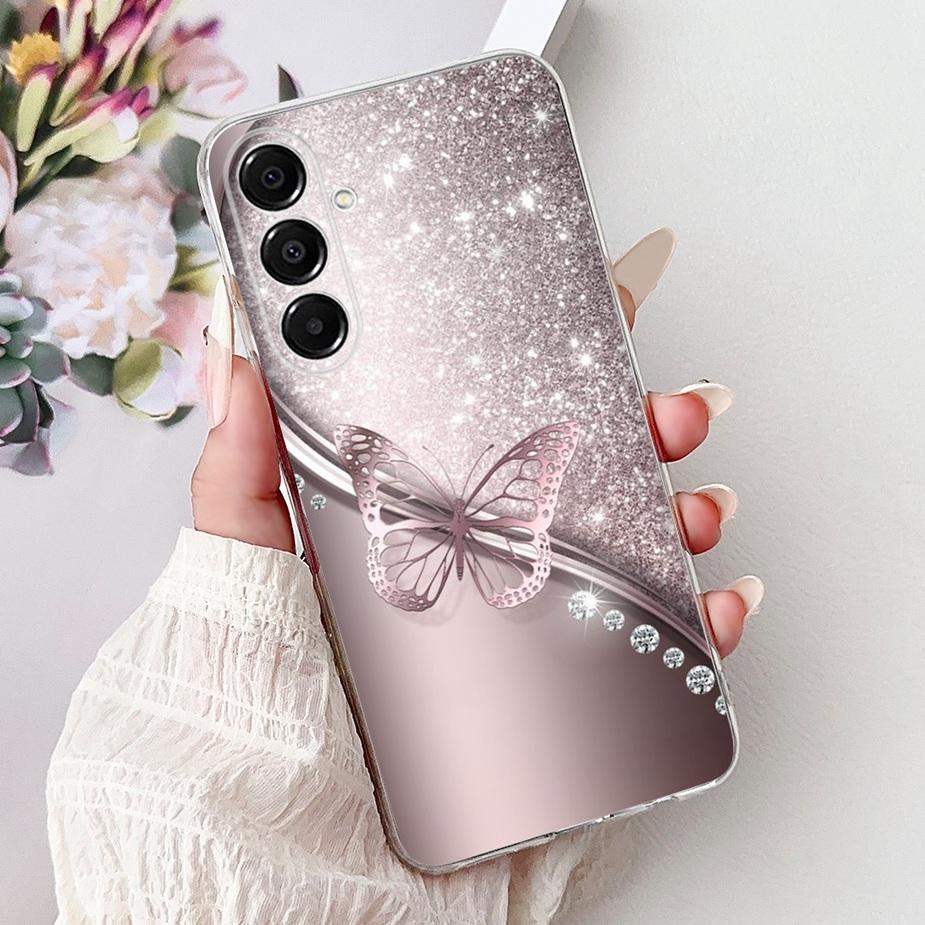 For Samsung Galaxy A17 5G Case SM-A176B Cute Cat Painted Cover 6.7'' Soft Silicone Case For Samsung A17 A 17 GalaxyA17 5G Fundas