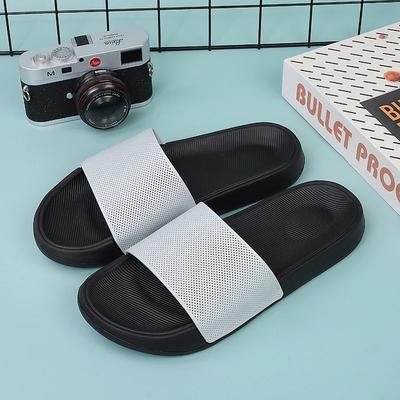 Letní móda Pár PVC pantofle Pánské Dámské ploché sandály Polyesterová podšívka Prodyšné Nazouvací pantofle