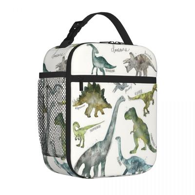 Bestselling Dinosaurs Space Print Student Lunch Bag Office Daily Reusable Lunch Bag