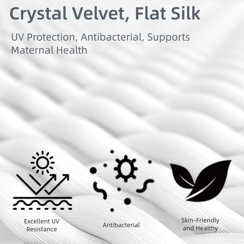 Crystal Velvet Maternity Pillow U Shaped Sleeping Waist Pillow New Full Body Pillow
