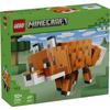 LEGO Minecraft Fox Toy Building Blocks for Kids Age 10-12, Educational Gift for Boys and Girls, Set 21588