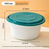 Ronghe 900ml Disposable Round Food Containers with Domed Lids