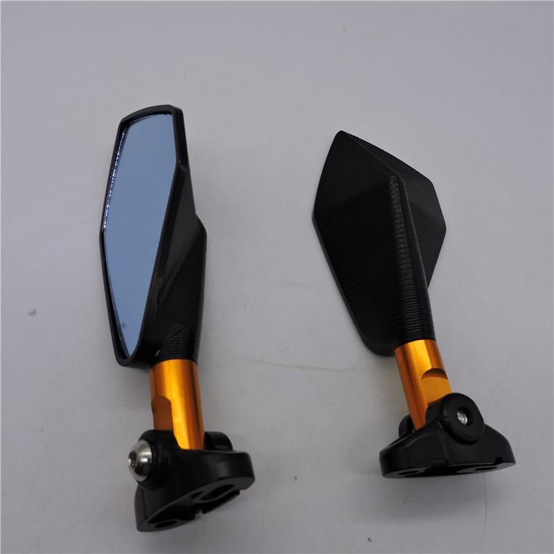 Universal Motorccycle CNC Side Mirror Rearview Mirror For Kawasaki Ninja 650r er6f er6n f Honda HORNET CBR 600 F2 F3