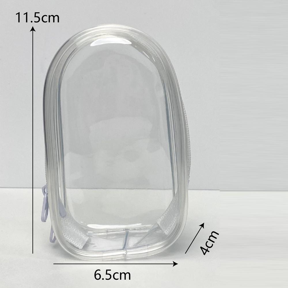 Transparent Dustproof Protective Case for Labubu V4 Series Dolls Protector Organizer Display Storage Box For Labubu Accessories