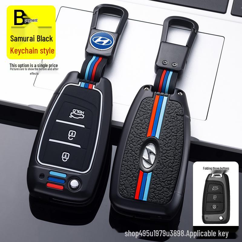 Premium Key Case for 21 Hyundai Models: Elantra, Reina, ix35 - Unisex Design