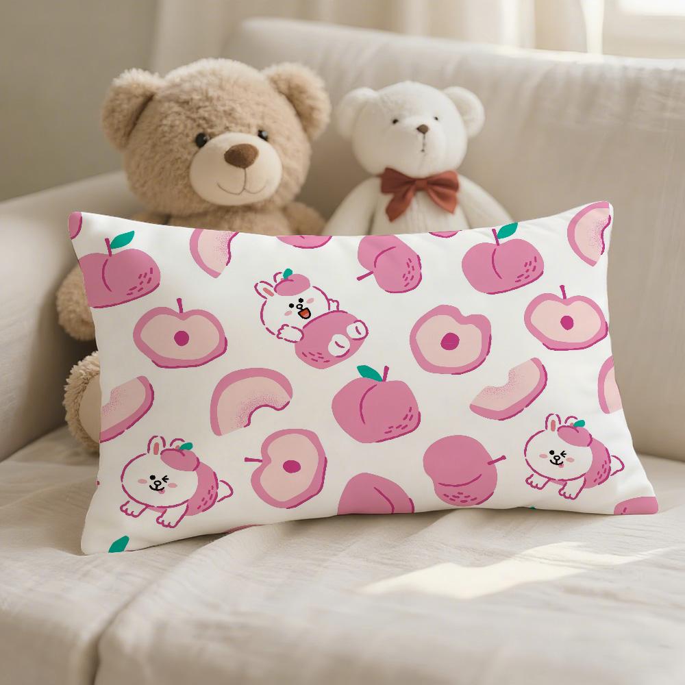 Fashion Cartoon Pillow Case Sofa Living Room Bedroom Headboard Backrest L-Line F-Friends Cute Cushion Nap Time