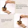 Singing Bowl Set Meditation Sound Bowl Handcrafted in Nepal for Healing and Mindfulness