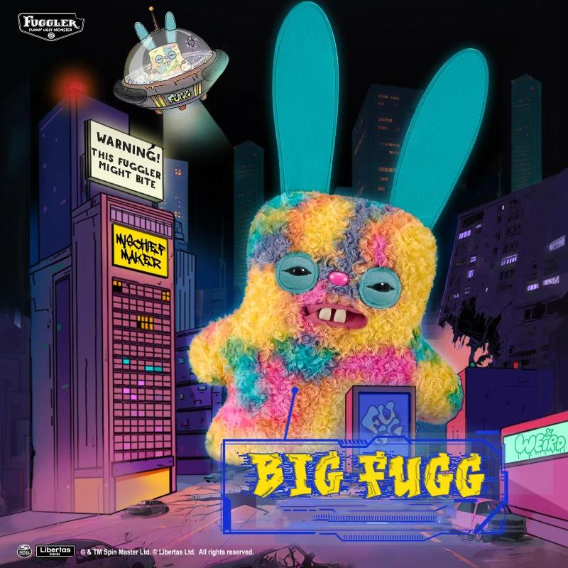 47CM Bigg Fuggler Funny Ugly Teeth Monsters Plush Toys Original Fuggler Kawaii Soft Fugg Plushies Pillows Cute Pleuche Doll Gift