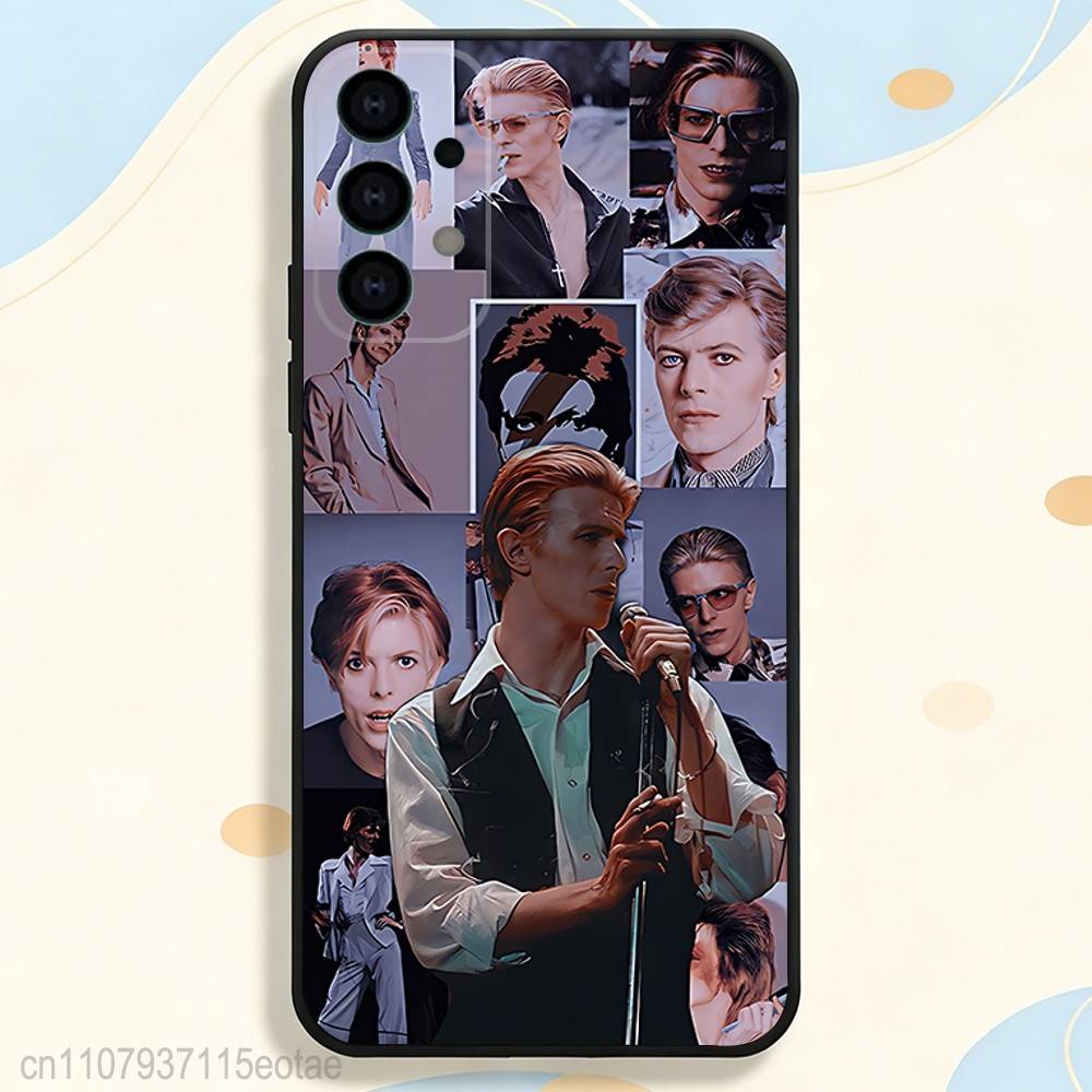 D-David Blackstar Bowie Phone Case For Samsung S25,S24,S21,S22,S23,S30,Ultra,S20,Plus,Fe,Lite,5G Black Cover