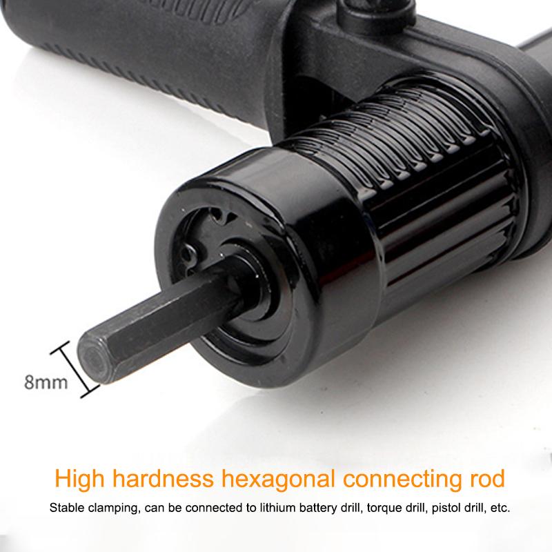 Riveting Machine Electric Rivet Gun Adapter 2.4Mm-3.2Mm-4.0Mm-4.8Mm Riveting Tools Home Riveting Machine For Electric Drills