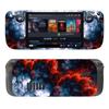 Anti-scratch DIY For Steam Deck Skin Stickers Decal Game Console Decor For Steam Deck