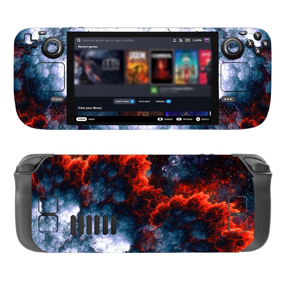 Anti-scratch DIY For Steam Deck Skin Stickers Decal Game Console Decor For Steam Deck