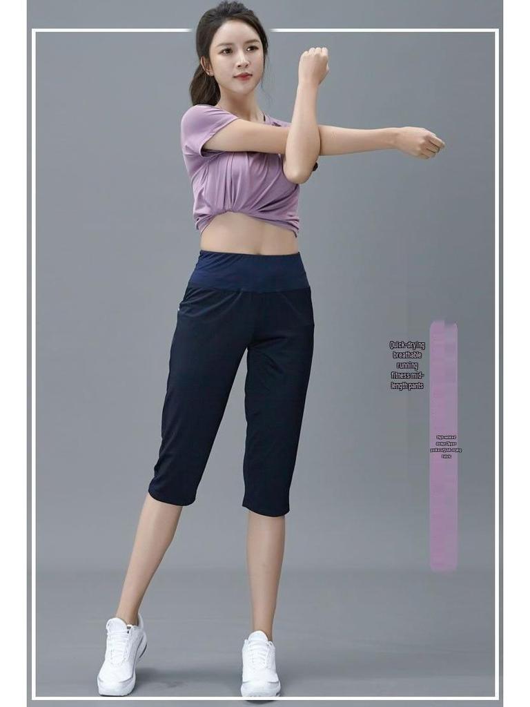 Men's Quick-Dry Breathable Sports Shorts - Yoga, Tennis, Fitness, Casual, Loose Fit, 5-Point & 7-Point Options, Large Size, Summer Wear