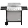 VidaXL Gas Barbecue Grill with 6 Burners Outdoor Grill Cooking Grid Garden Barbecue Terrace Barbecue 48553