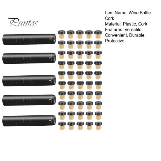 100 st vinflaska kork Bekväm värmekrympande vinflaskproppar Skyddande vinkork för hemköksbar